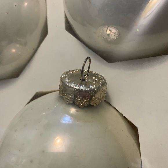 Vtg Rauch Patriotic “God Bless America” glass ornament set made in USA - Picture 7 of 7